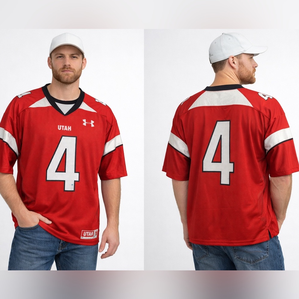 Under Armour Red Utah Men's Shirt
